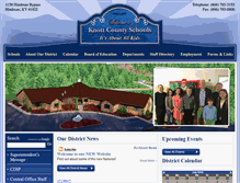 Tablet Screenshot of knott.k12.ky.us