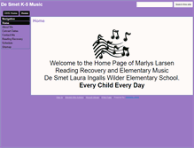 Tablet Screenshot of ml031.k12.sd.us