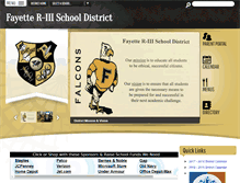Tablet Screenshot of fayette.k12.mo.us