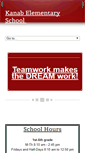 Mobile Screenshot of kes.kane.k12.ut.us