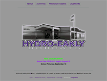 Tablet Screenshot of hydroeakly.k12.ok.us