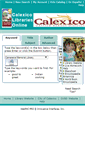 Mobile Screenshot of library.calexico.k12.ca.us