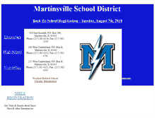 Tablet Screenshot of martinsville.k12.il.us