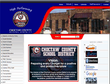 Tablet Screenshot of choctaw.k12.ms.us