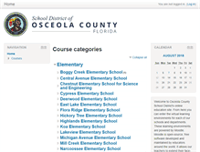 Tablet Screenshot of moodle.osceola.k12.fl.us