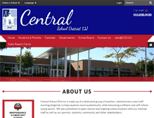 Tablet Screenshot of central.k12.or.us