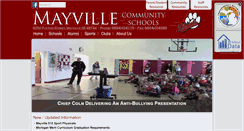Desktop Screenshot of mayville.k12.mi.us