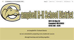 Desktop Screenshot of campbell.k12.mo.us