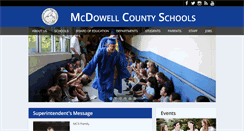 Desktop Screenshot of mcdowell.k12.nc.us