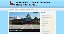 Desktop Screenshot of collinsville.k12.ok.us
