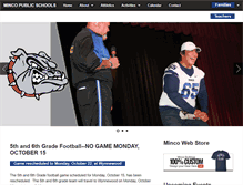 Tablet Screenshot of minco.k12.ok.us