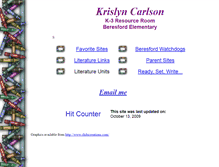 Tablet Screenshot of kc010.k12.sd.us