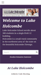 Mobile Screenshot of lakeholcombe.k12.wi.us