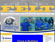 Tablet Screenshot of felt.k12.ok.us