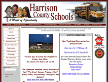Tablet Screenshot of harrison.k12.ky.us