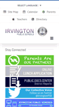 Mobile Screenshot of irvington.k12.nj.us