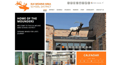 Desktop Screenshot of elkmound.k12.wi.us