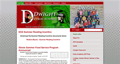 Desktop Screenshot of dwight.k12.il.us