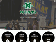 Tablet Screenshot of norris.k12.ca.us