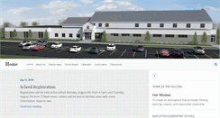 Desktop Screenshot of mapleton.k12.nd.us