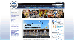 Desktop Screenshot of kcsd.k12.or.us