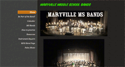 Desktop Screenshot of mmsband.maryville.k12.mo.us