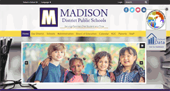 Desktop Screenshot of madisonschools.k12.mi.us