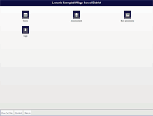 Tablet Screenshot of leetonia.k12.oh.us