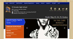 Desktop Screenshot of cougar.eduhsd.k12.ca.us