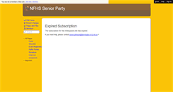 Desktop Screenshot of nfhsseniorparty.wiki.farmington.k12.mi.us