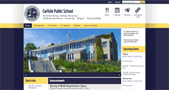 Desktop Screenshot of carlisle.k12.ma.us