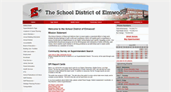 Desktop Screenshot of elmwood.k12.wi.us