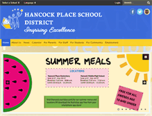 Tablet Screenshot of hancock.k12.mo.us