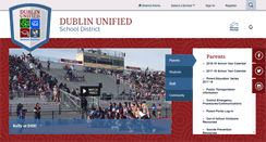 Desktop Screenshot of dublin.k12.ca.us