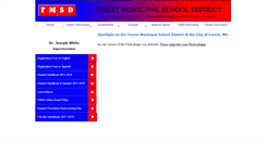 Desktop Screenshot of forest.k12.ms.us