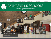 Tablet Screenshot of barnesville.k12.oh.us