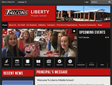 Tablet Screenshot of lms.pickens.k12.sc.us