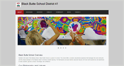 Desktop Screenshot of blackbutte.k12.or.us