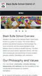 Mobile Screenshot of blackbutte.k12.or.us