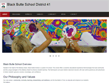 Tablet Screenshot of blackbutte.k12.or.us