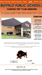 Mobile Screenshot of buffalo.k12.ok.us