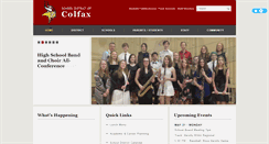 Desktop Screenshot of colfax.k12.wi.us