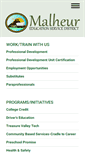 Mobile Screenshot of malesd.k12.or.us