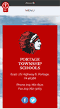 Mobile Screenshot of portage.k12.in.us