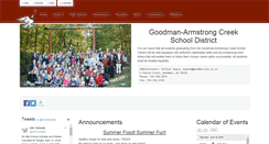 Desktop Screenshot of goodman.k12.wi.us
