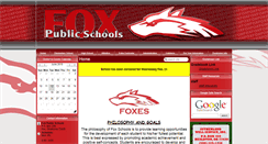 Desktop Screenshot of foxps.k12.ok.us