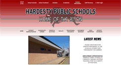 Desktop Screenshot of hardesty.k12.ok.us