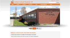 Desktop Screenshot of culver.k12.or.us