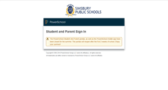 Desktop Screenshot of powerschool.simsbury.k12.ct.us