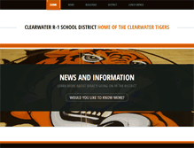 Tablet Screenshot of clearwater.k12.mo.us